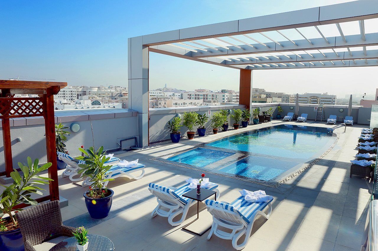 Telal Hotel Apartments Dubai Esterno foto