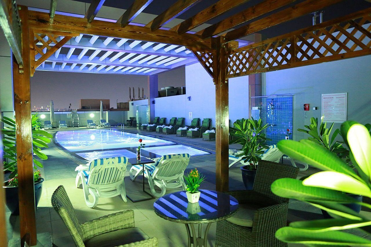 Telal Hotel Apartments Dubai Esterno foto